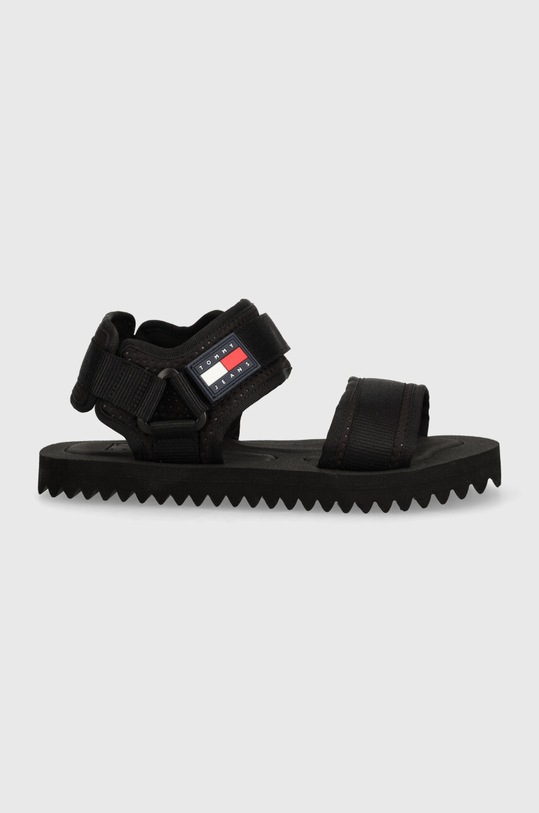 Сандалі Tommy Jeans TJM SANDAL LUXE EM0EM01387 чорний SS24