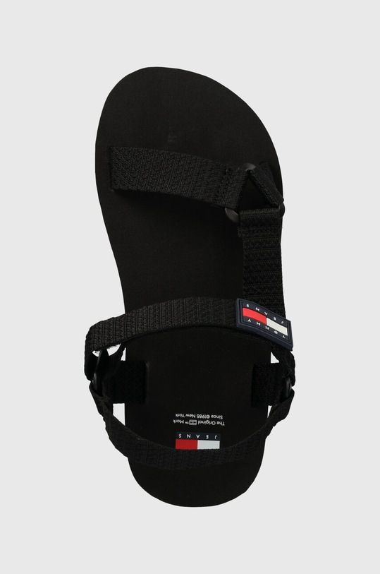 Tommy Jeans sandały TJM CASUAL SANDAL czarny EM0EM01399