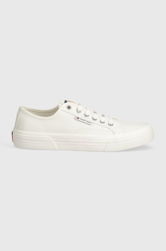 Tommy Jeans tenisówki TJM LACE UP CANVAS COLOR EM0EM01365 biały SS24