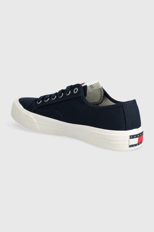 Obuwie Tommy Jeans tenisówki TJM LACE UP CANVAS COLOR EM0EM01365 granatowy
