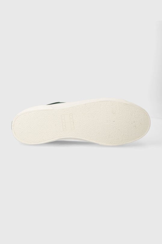 Tommy Jeans tenisówki TJM LACE UP CANVAS COLOR EM0EM01365 zielony