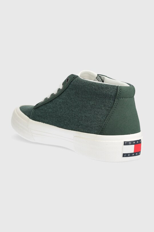 Obuća Tenisice Tommy Jeans TJM MID CUT CANVAS COLOR EM0EM01412 zelena