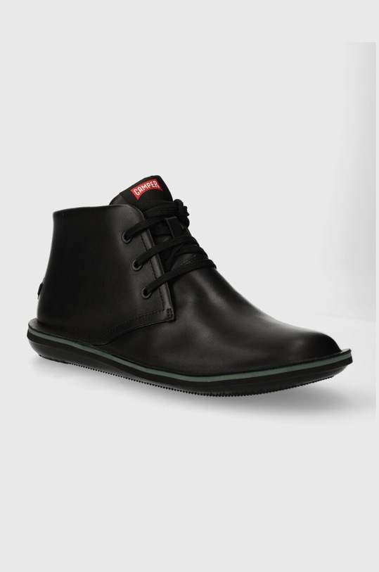 Camper scarpe in pelle Beetle 36530.058 nero SS24