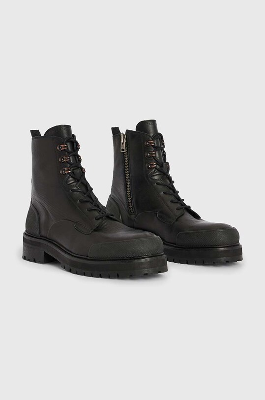 AllSaints buty skórzane Mudfox MF529Z czarny SS24