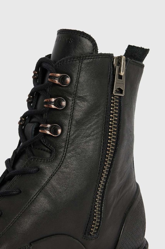 AllSaints ghete de piele Mudfox negru MF529Z