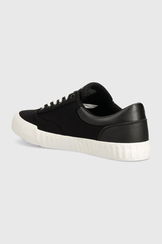 Boty Tenisky Calvin Klein Jeans SKATER VULC LOW LACEUP MIX IN DC YM0YM00903 černá