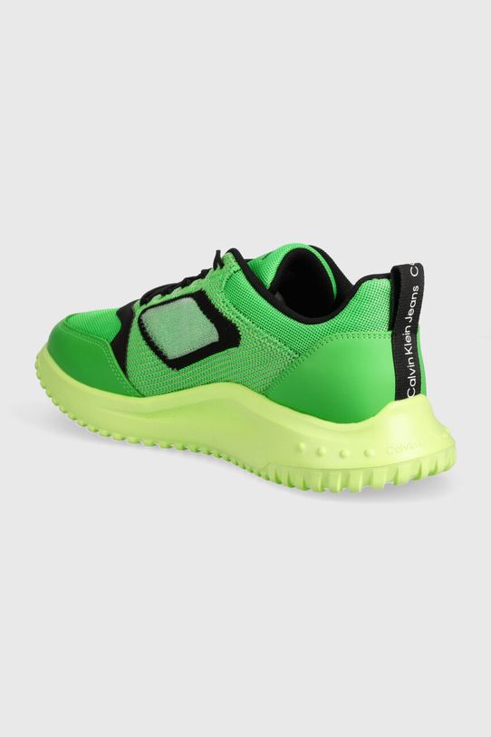 Obuwie Calvin Klein Jeans sneakersy EVA RUNNER LOW MIX MG UC YM0YM00905 zielony