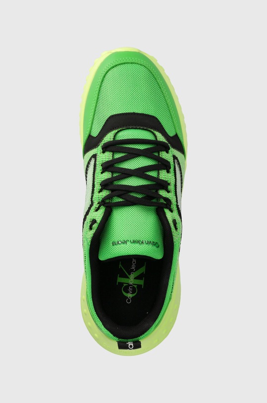 Calvin Klein Jeans sneakers EVA RUNNER LOW MIX MG UC verde YM0YM00905