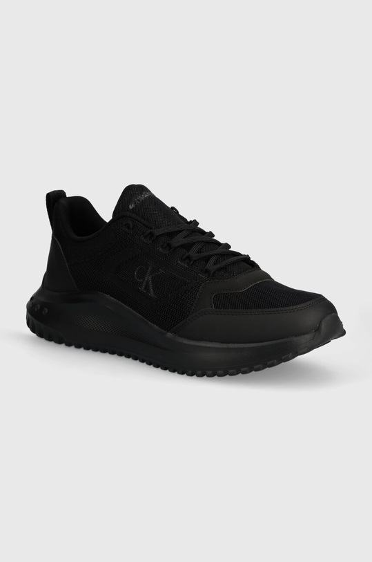 Calvin Klein Jeans sneakersy EVA RUNNER LOW MIX MG UC syntetyczny czarny YM0YM00905