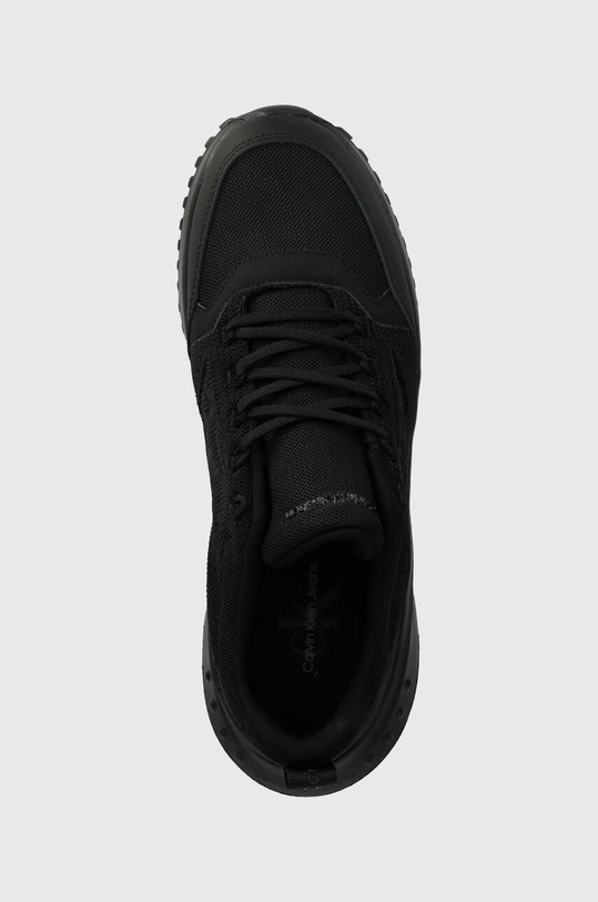Calvin Klein Jeans sneakersy EVA RUNNER LOW MIX MG UC czarny YM0YM00905