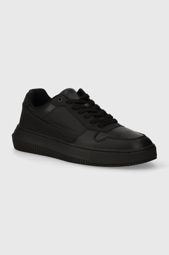 Кросівки Calvin Klein Jeans CHUNKY CUPSOLE LTH IN DC імітація лицьової шкіри чорний YM0YM00932