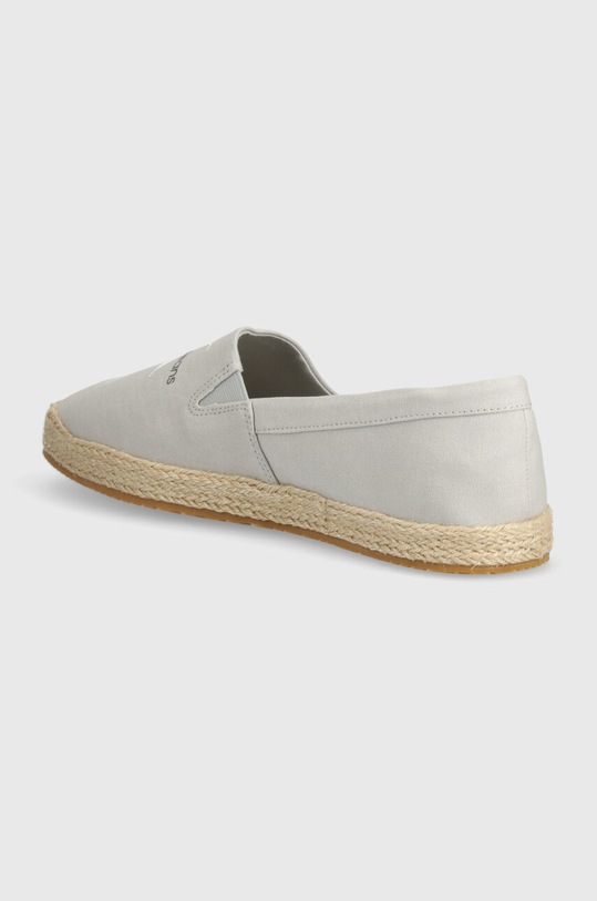 Obuwie Calvin Klein Jeans espadryle ESPADRILLE SLIPON ML YM0YM00935 szary
