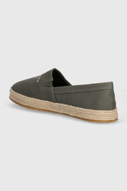 Obuwie Calvin Klein Jeans espadryle ESPADRILLE SLIPON ML YM0YM00935 zielony