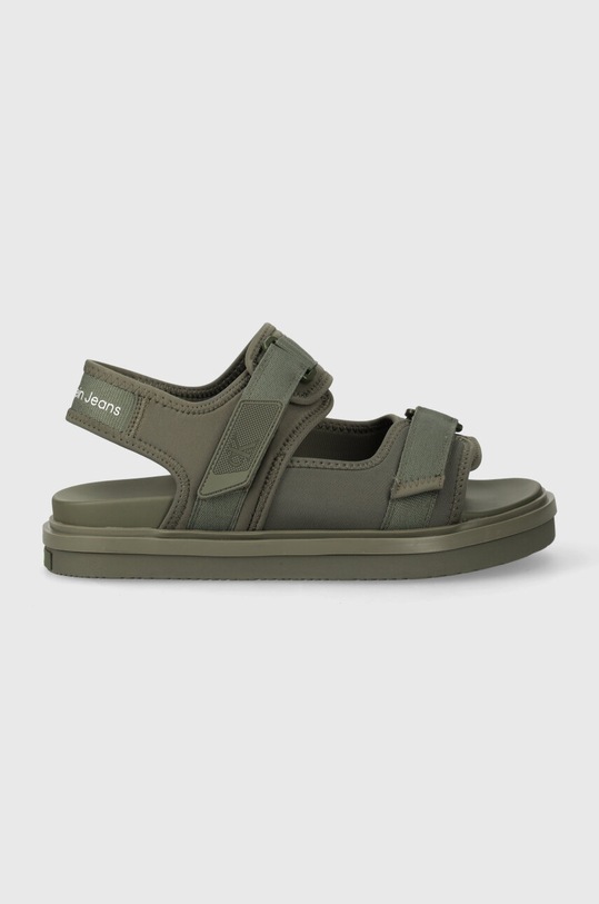 Calvin Klein Jeans sandale SANDAL VELCRO NP IN MR YM0YM00940 verde SS24