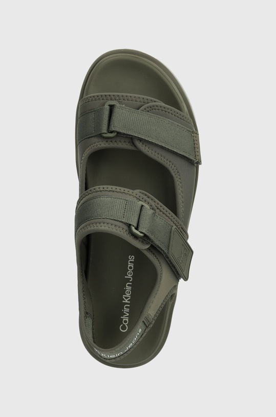 Calvin Klein Jeans sandale SANDAL VELCRO NP IN MR verde YM0YM00940
