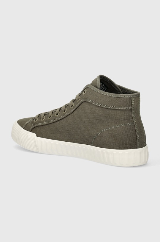 Obuwie Calvin Klein Jeans trampki SKATER VULC MID LACEUP CS IN DC YM0YM00978 zielony