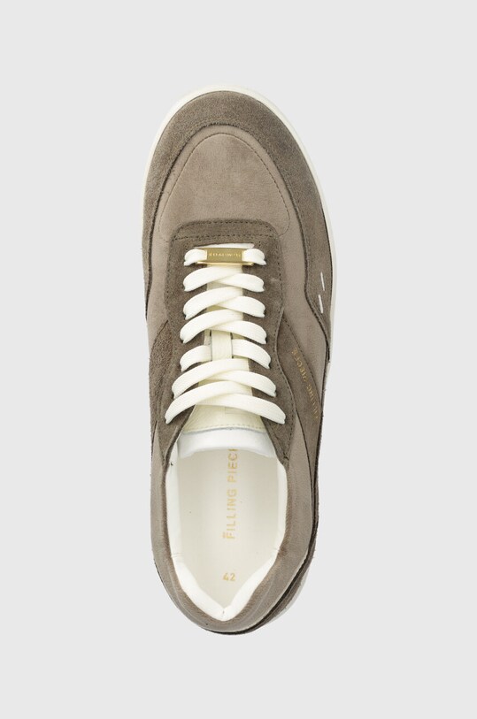Filling Pieces sneakers in camoscio Ace Spin Dice grigio 57125751108
