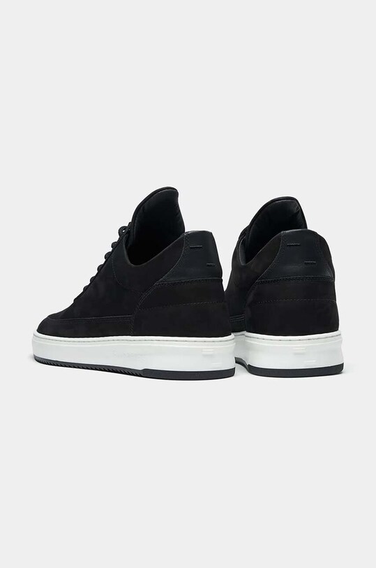 Obuwie Filling Pieces sneakersy zamszowe Low Top Base 10120591861 czarny