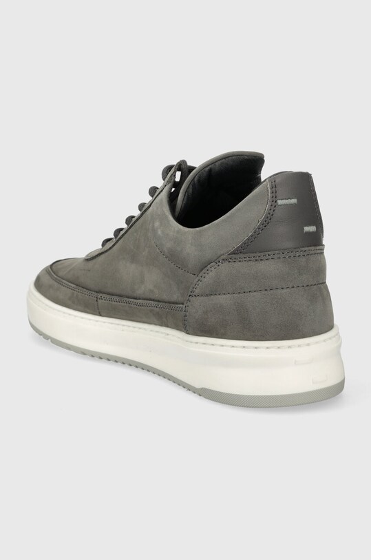 Încălțăminte Filling Pieces adidași din nubuc Low top Base 10120591002 gri