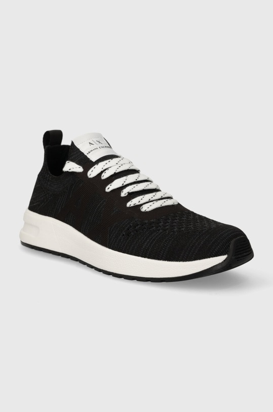 Armani Exchange sneakers XUX207.XV810.S279 negru SS24