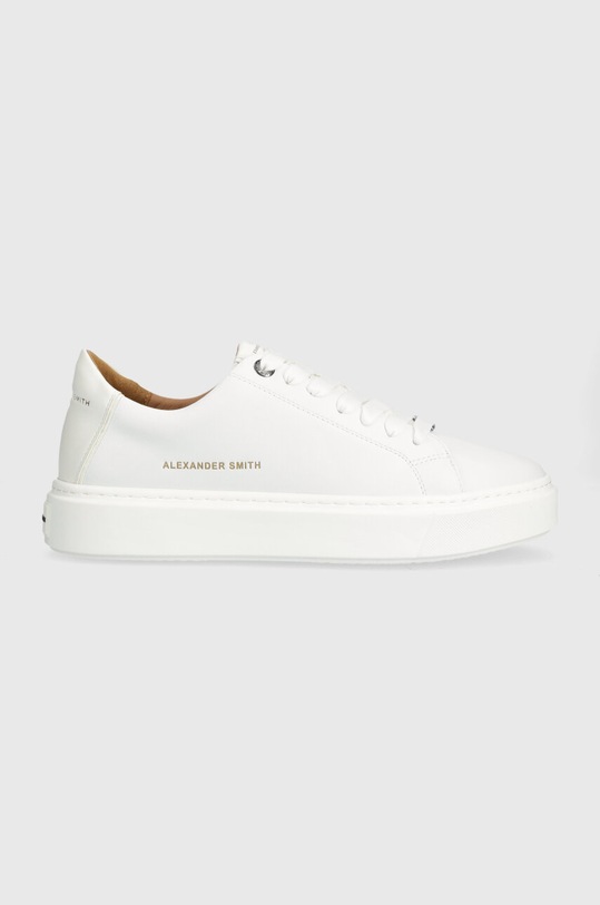 Alexander Smith sneakers London piele alb ALAZLDM9012TWT