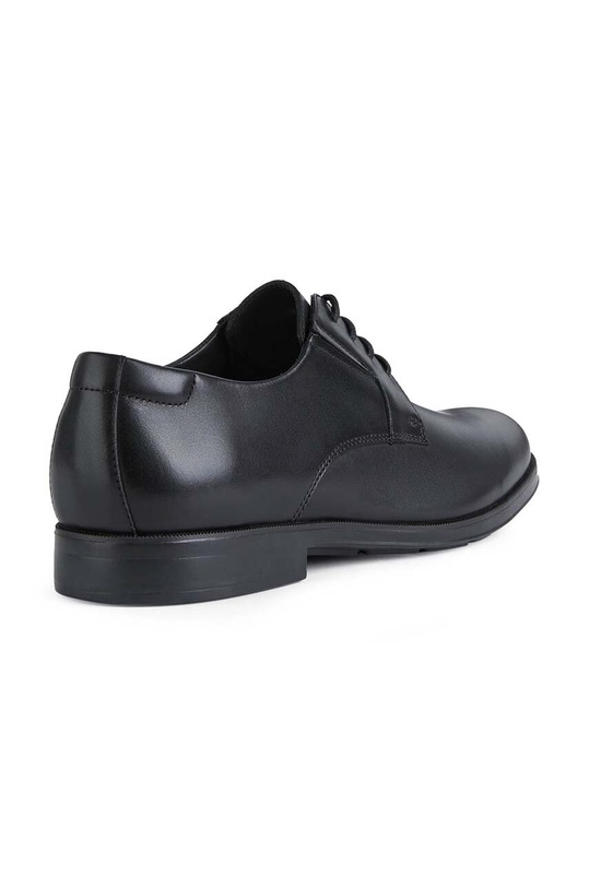 Boty Kožené polobotky Geox U HILSTONE WIDE A U255DA.00043.C9999 černá