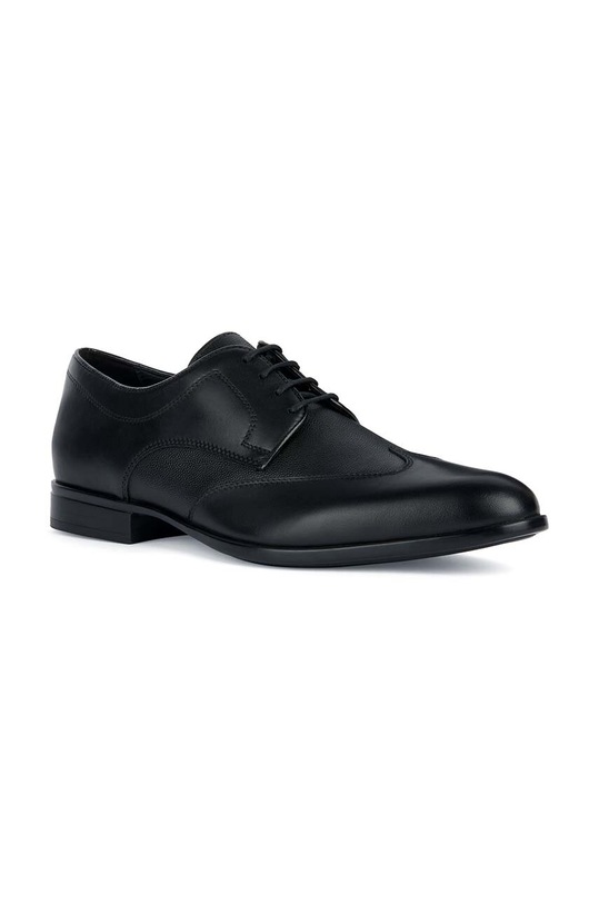 Geox półbuty skórzane U IACOPO A U359GA.04347.C9999 czarny SS24