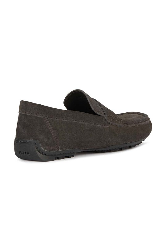 Încălțăminte Geox mocasini din piele intoarsa U KOSMOPOLIS + GRIP U36CFA.00022.C6372 gri