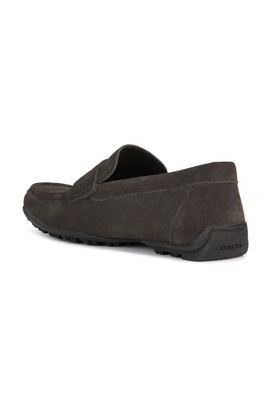 Geox mocasini din piele intoarsa U KOSMOPOLIS + GRIP gri U36CFA.00022.C6372