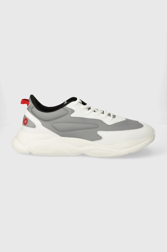 HUGO sneakersy Leon imitacja skóry licowej szary 50517096.066