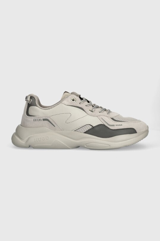 HUGO sneakers Leon piele întoarsă gri 50517122.282