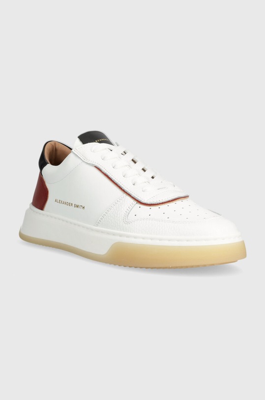Alexander Smith sneakers din piele Harrow ASAZHWM2801WRD alb SS24