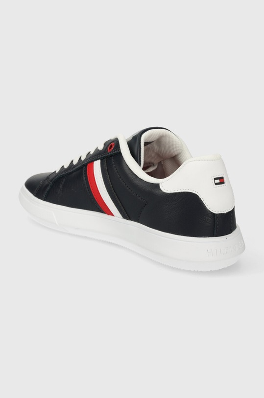 Obuv Kožené tenisky Tommy Hilfiger ESSENTIAL LEATHER CUPSOLE FM0FM04921 tmavomodrá