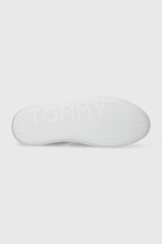Kožené tenisky Tommy Hilfiger ESSENTIAL LEATHER CUPSOLE FM0FM04921 tmavomodrá