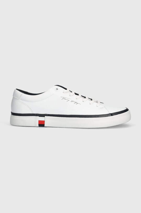 Шкіряні кросівки Tommy Hilfiger MODERN VULC CORPORATE LEATHER низька білий FM0FM04922