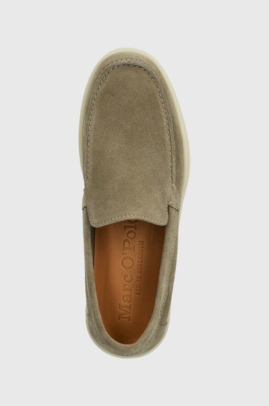 Semišové mokasíny Marc O'Polo zelená 40228243201100.410