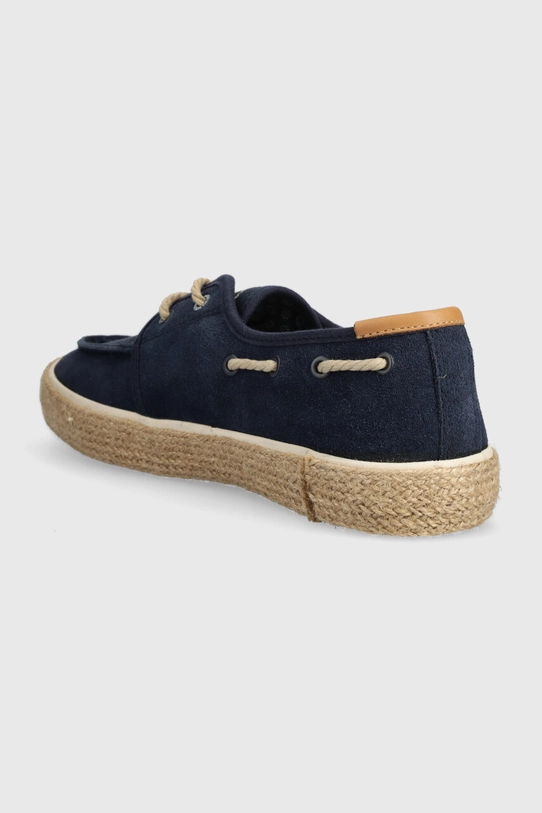 Încălțăminte Pepe Jeans espadrile din piele intoarsa PMS10325 PMS10325 bleumarin