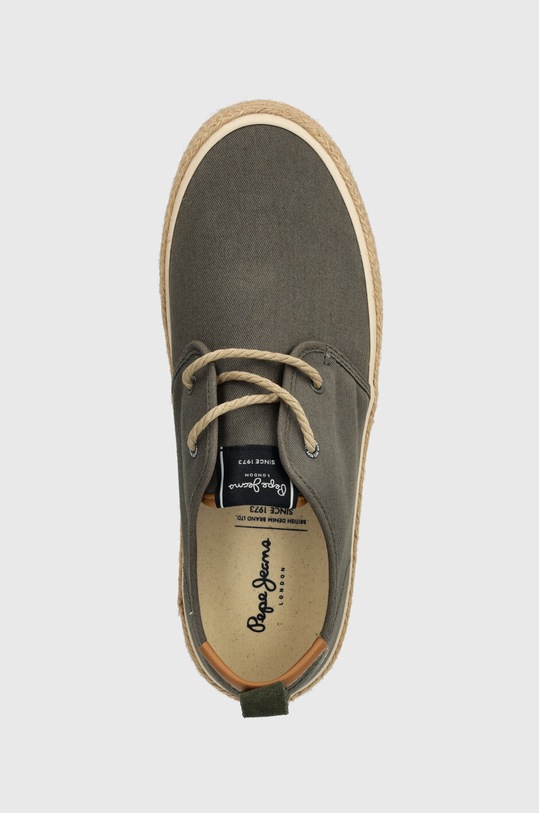 Pepe Jeans espadryle PMS10326 zielony PMS10326