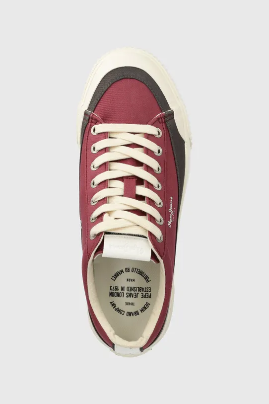 Pepe Jeans tenisówki PMS31043 bordowy PMS31043