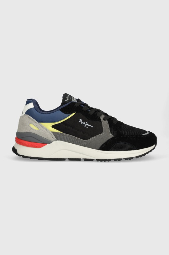 Pepe Jeans sneakersy PMS60010 tekstylny czarny PMS60010