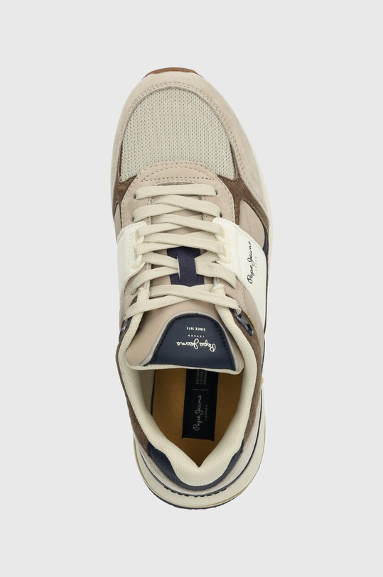 Pepe Jeans sneakersy PMS60014 beżowy PMS60014