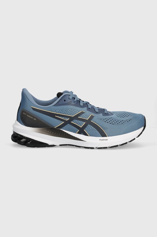 Asics buty do biegania GT-1000 12 syntetyczny niebieski 1011B631.401