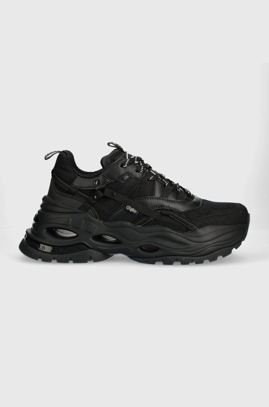 Buffalo sneakers Triplet Hollow Bs sintetic negru 1410079.BLK
