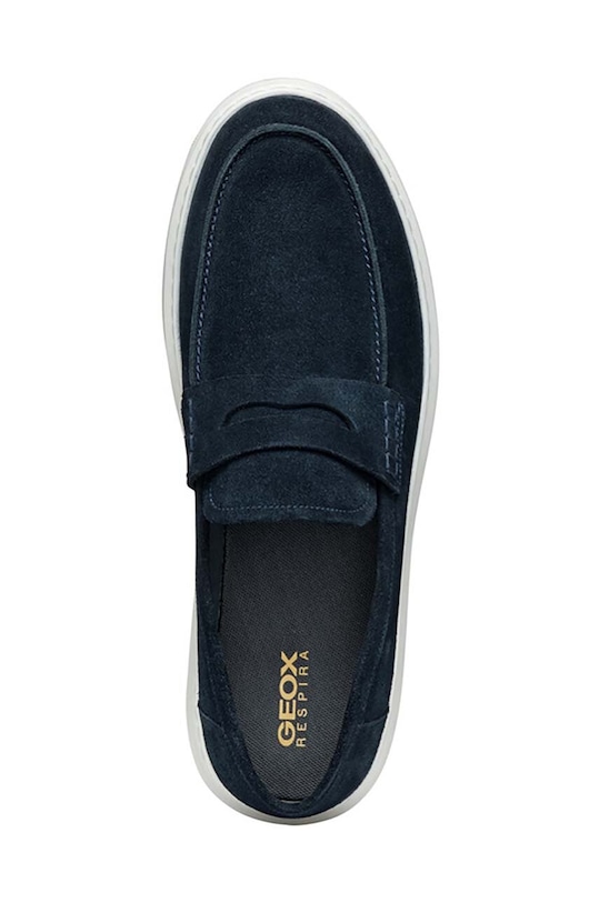 Geox mokasyny zamszowe U DEIVEN U455WC.00022.C4002 granatowy