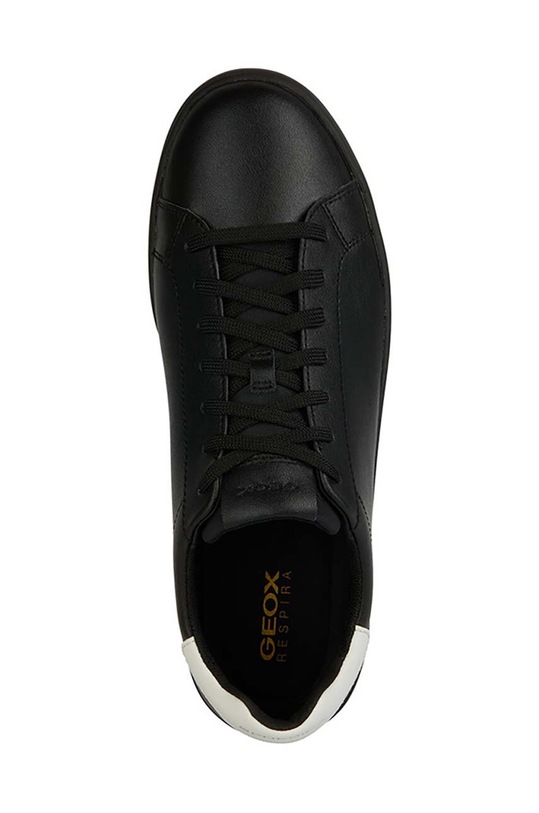 Geox sneakersy skórzane U SPHERICA ECUB-1 U45GPA.0009B.C9999 czarny