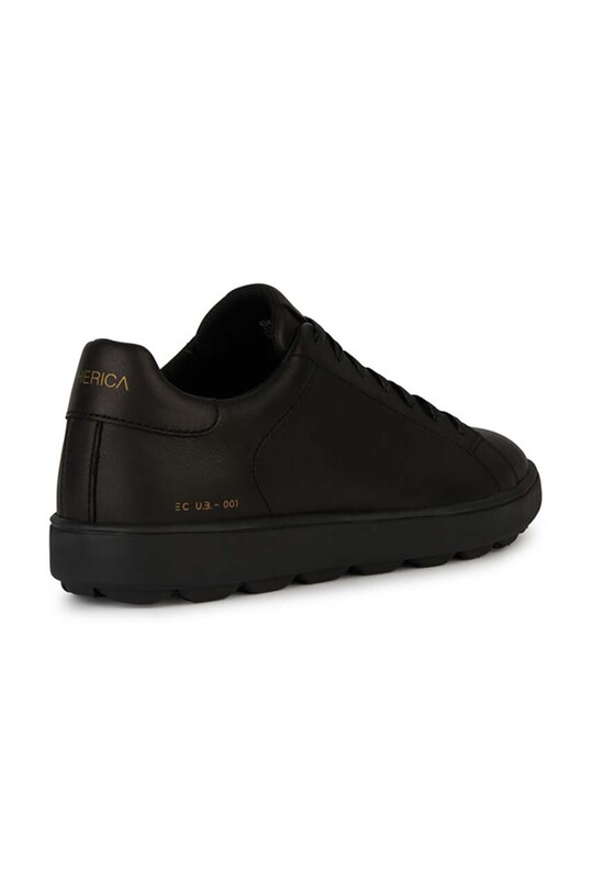 Încălțăminte Geox sneakers din piele U SPHERICA ECUB-1 U45GPC.00085.C9999 negru