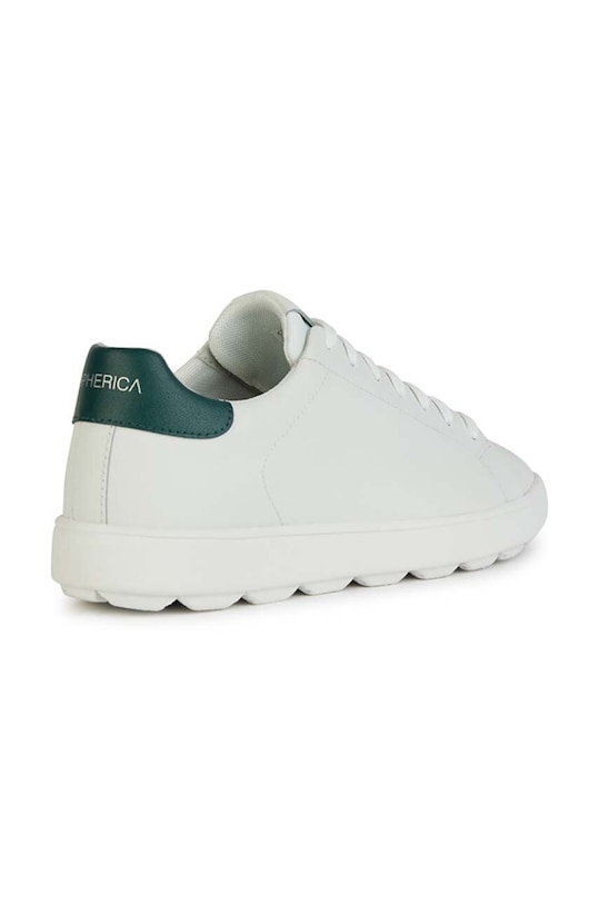 Încălțăminte Geox sneakers din piele U SPHERICA ECUB-1 U45GPA.0009B.C1966 alb