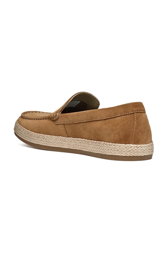 Geox espadrile din piele intoarsa U PANTELLERIA maro U45DWB.00022.C6018