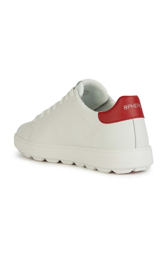 Geox sneakersy skórzane U SPHERICA ECUB-1 biały U45GPA.0009B.C0050