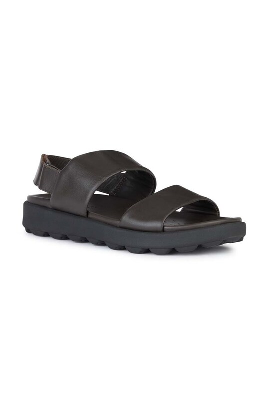 Geox sandali in pelle U SPHERICA EC6 U45GWC.00085.C6006 marrone SS24